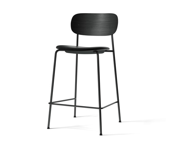 Co Counter Chair, Black Steel | Black Oak, Dakar 0842 | Sedie bancone | Audo Copenhagen