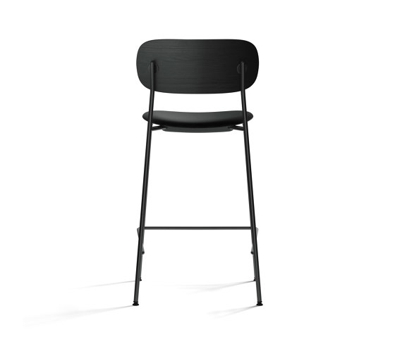 Co Counter Chair, Black Steel | Black Oak, Dakar 0842 | Chaises de comptoir | Audo Copenhagen