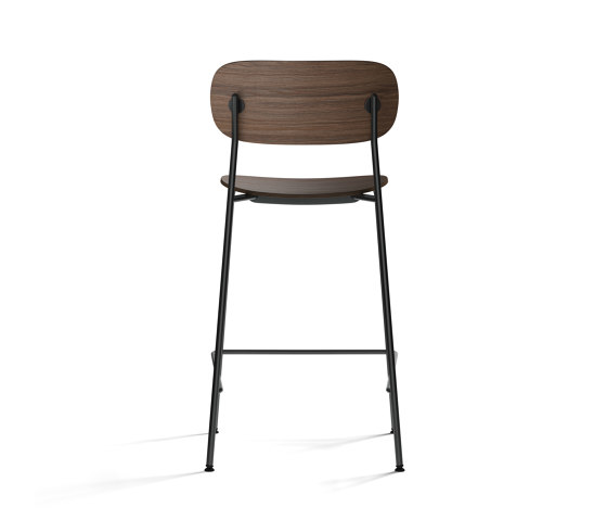 Co Counter Chair, Black Steel | Dark Stained Oak | Counter stools | Audo Copenhagen