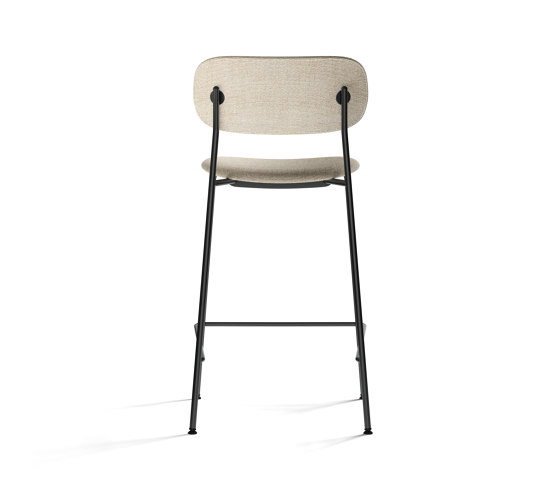 Co Counter Chair, Black Steel | Moss 0004 | Counter stools | MENU