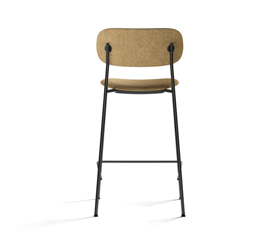 Co Counter Chair, Black Steel MENU Bouclé 06 | Counter stools | Audo Copenhagen