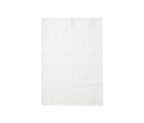 Graphium Tea Towel, 40 X 64 | Ecru / White, 2-pack | Dining-table accessories | Audo Copenhagen