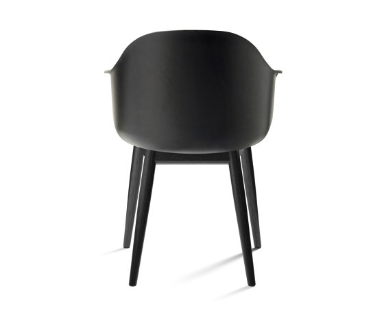 Harbour Dining Chair | Black Oak, Black Plastic | Stühle | Audo Copenhagen
