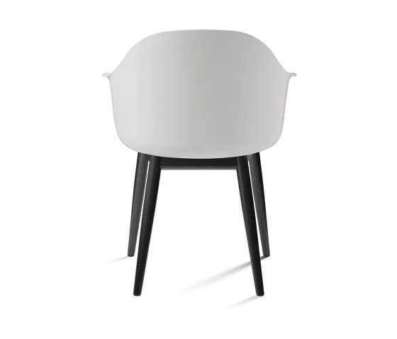 Harbour Dining Chair | Black Oak, Light Grey Plastic | Sedie | Audo Copenhagen