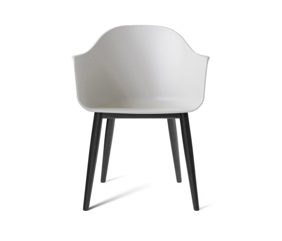 Harbour Dining Chair | Black Oak, Light Grey Plastic | Stühle | Audo Copenhagen
