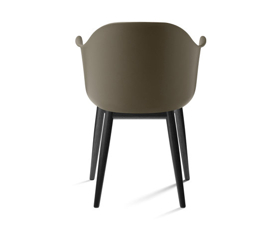 Harbour Dining Chair | Black Oak, Olive Plastic | Sillas | Audo Copenhagen