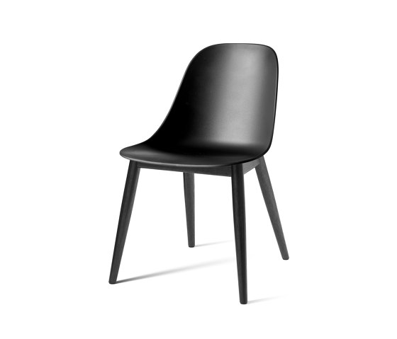 Harbour Side Dining Chair | Black Oak, Black Plastic | Sillas | Audo Copenhagen
