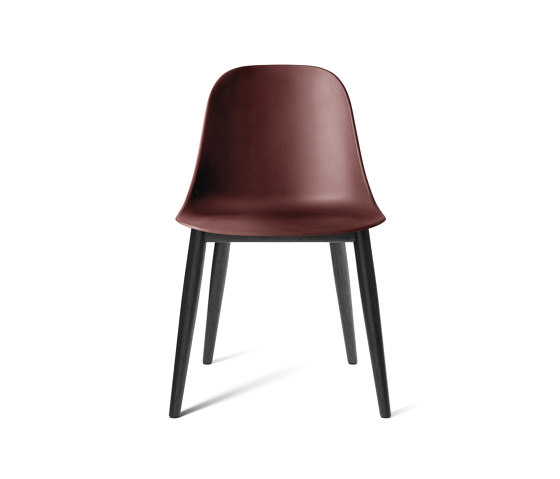 Harbour Side Dining Chair | Black Oak, Burned Red Plastic | Sillas | Audo Copenhagen