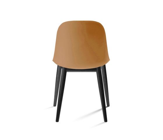 Harbour Side Dining Chair | Black Oak, Khaki Plastic | Sedie | Audo Copenhagen