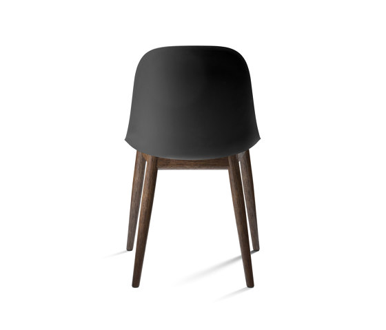 Harbour Side Dining Chair | Dark Stained Oak, Black Plastic | Sedie | Audo Copenhagen