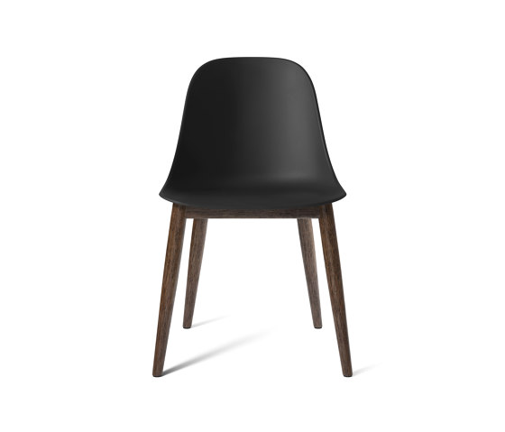 Harbour Side Dining Chair | Dark Stained Oak, Black Plastic | Stühle | Audo Copenhagen