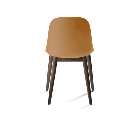 Harbour Side Dining Chair | Dark Stained Oak, Khaki Plastic | Chaises | Audo Copenhagen