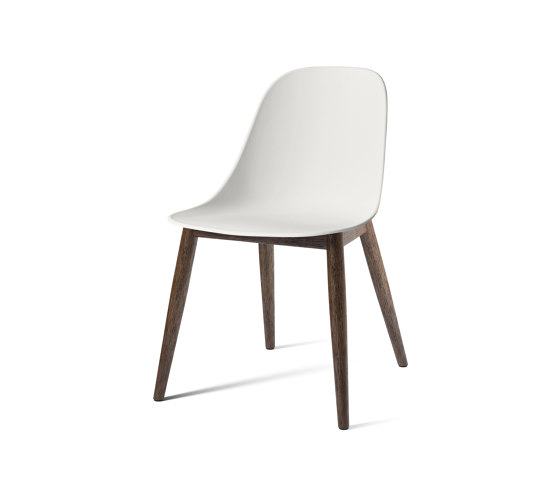 Harbour Side Dining Chair | Dark Stained Oak, Light Grey Plastic | Chairs | Audo Copenhagen