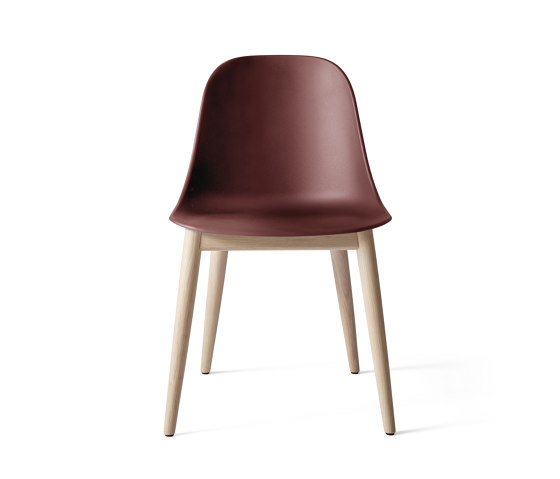 Harbour Side Dining Chair | Natural Oak, Burned Red Plastic | Sillas | Audo Copenhagen