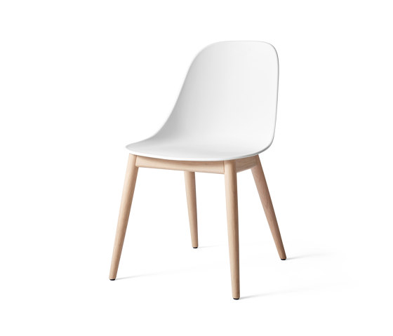 Harbour Side Dining Chair | Natural Oak, White Plastic | Chaises | Audo Copenhagen