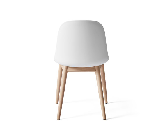 Harbour Side Dining Chair | Natural Oak, White Plastic | Chaises | Audo Copenhagen