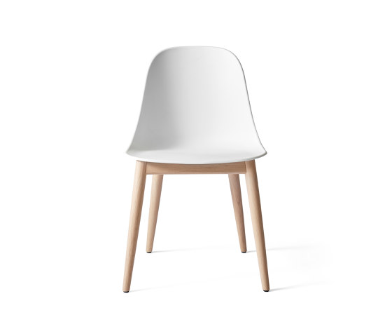 Harbour Side Dining Chair | Natural Oak, White Plastic | Chairs | Audo Copenhagen