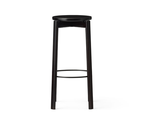 Passage Bar Stool | Dark Lacquered Oak | Bar stools | Audo Copenhagen