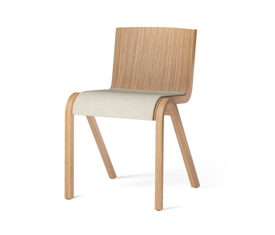 Ready Dining Chair, Seat Upholstered | Natural Oak / Hallingdal 65 200 | Chaises | Audo Copenhagen