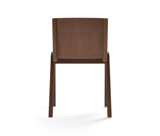 Ready Dining Chair, Seat Upholstered | Red Stained Oak / Audo Bouclé 02 | Sillas | Audo Copenhagen