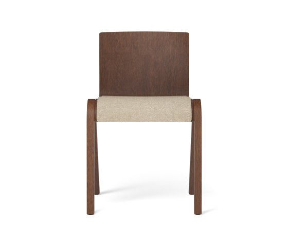 Ready Dining Chair, Seat Upholstered | Red Stained Oak / Audo Bouclé 02 | Chairs | Audo Copenhagen