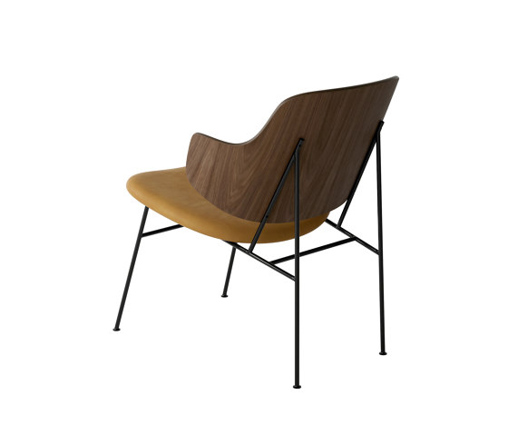 The Penguin Lounge Chair, Black Steel | Walnut / Dakar 0250 | Fauteuils | Audo Copenhagen