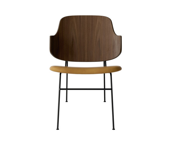 The Penguin Lounge Chair, Black Steel | Walnut / Dakar 0250 | Poltrone | Audo Copenhagen