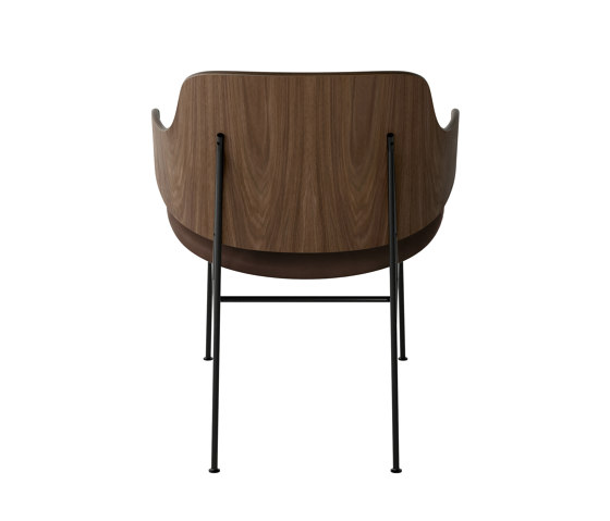 The Penguin Lounge Chair, Black Steel | Walnut / Dakar 0329 | Sillones | Audo Copenhagen