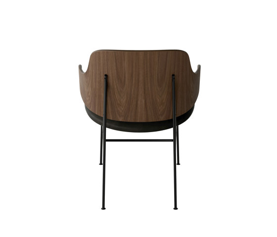 The Penguin Lounge Chair, Black Steel | Walnut / Dakar 0842 | Sessel | Audo Copenhagen