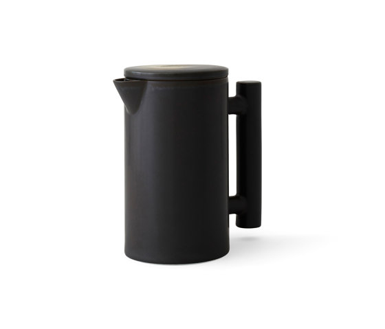 Yana Brewing Pot, H19, Vol 1L | Dark Glazed | Décanteurs / Carafes | Audo Copenhagen