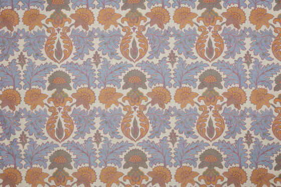 EMANIA Cotton Linen - Azurite | Tejidos decorativos | House of Hackney