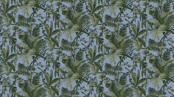PAMPAS Wallpaper - Azurite | Wandbeläge / Tapeten | House of Hackney