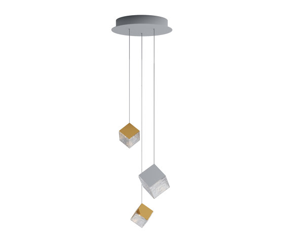 PYRITE chandelier 3 pcs | Suspended lights | Bomma