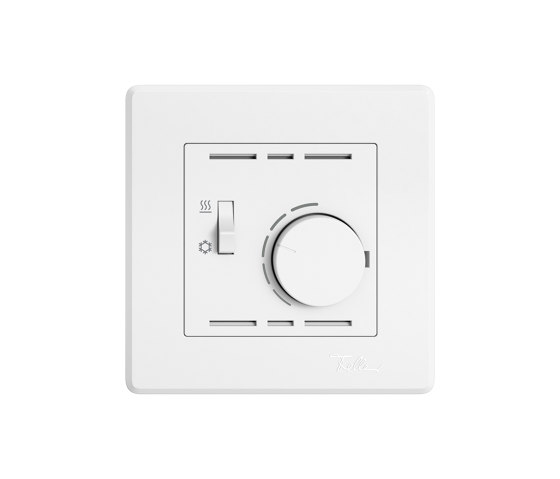 Thermostats d'ambiance | EDIZIO.liv Thermostat avec interrupteur chauffage/refroidissement | Gestion de chauffage / climatisation | Feller