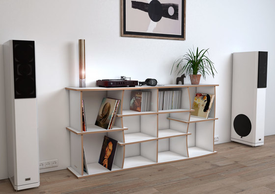 vinyl record shelf | Elliot | Estantería | form.bar