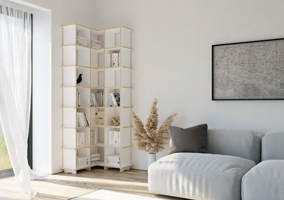 corner shelf | Flaca | Scaffali | form.bar