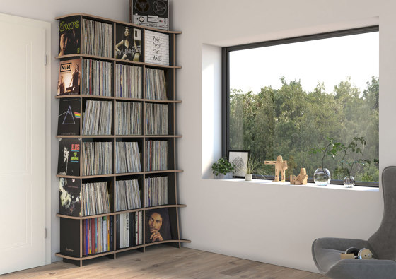 vinyl record shelf | Jeff | Scaffali | form.bar