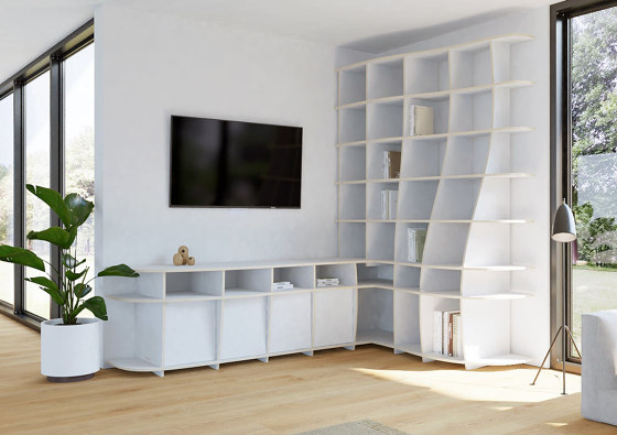 TV-corner shelf | Letana | Scaffali | form.bar
