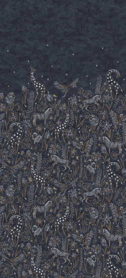 Serengeti Nocturne | Wall coverings / wallpapers | ISIDORE LEROY