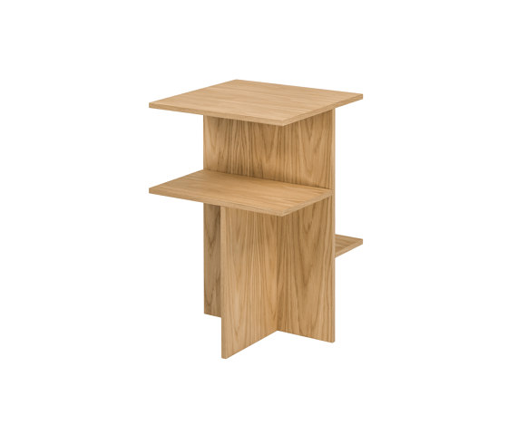 Atik Bedside Table | Natural Oak | Side tables | noo.ma