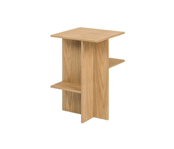 Atik Bedside Table | Natural Oak | Tavolini alti | noo.ma
