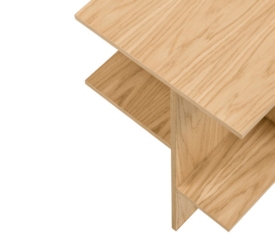 Atik Bedside Table | Natural Oak | Tavolini alti | noo.ma