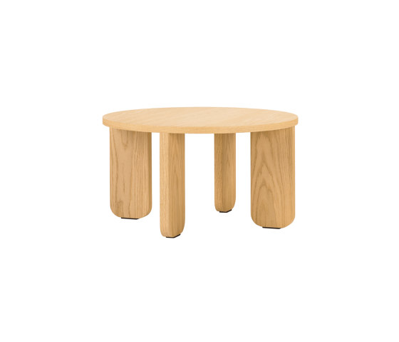 Table basse Kuvu - petite ⌀ 55 cm | Chêne | Tables basses | noo.ma