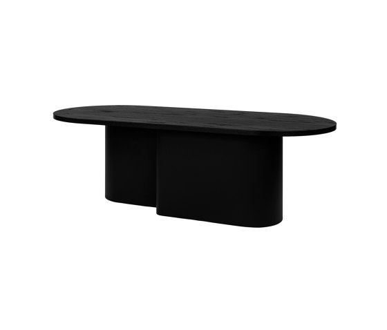 Table basse Looi | Noir volcan | Tables basses | noo.ma