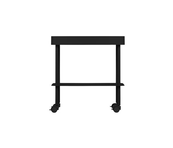 Nolle Console 2-tier | Vulcano Black | Side tables | noo.ma