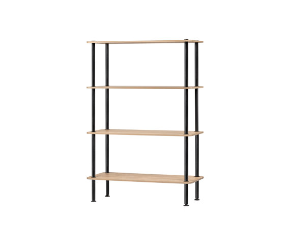 Teidi Shelving Unit 4-tier | Natural Oak | Shelving | noo.ma