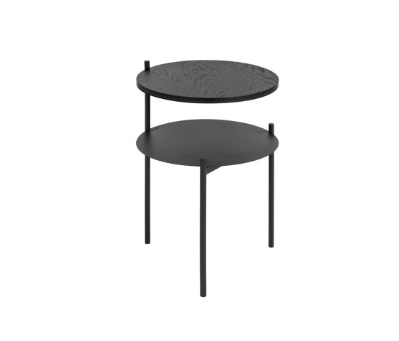 Table de chevet Tu | Noir volcan | Tables d'appoint | noo.ma