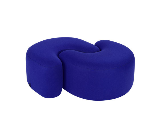 Ü Pouf | Blaubeermousse Wolle | Poufs / Polsterhocker | noo.ma