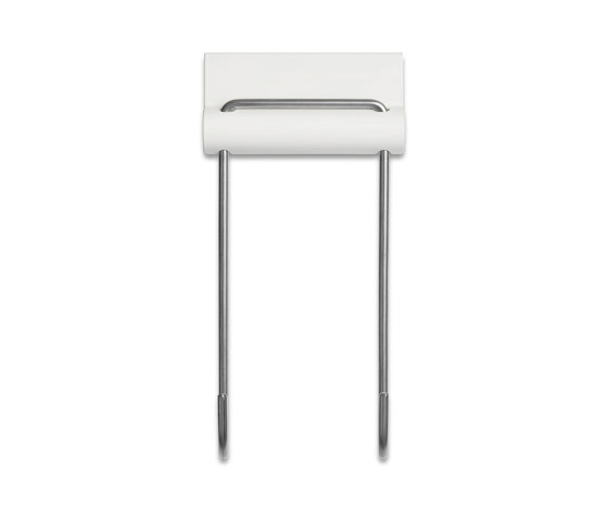 Louis | Over-the-door hook 20, pure white RAL 9010 | Ganchos simples | Magazin®