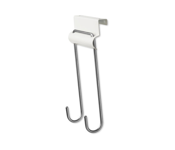 Louis | Over-the-door hook 20, pure white RAL 9010 | Ganchos simples | Magazin®